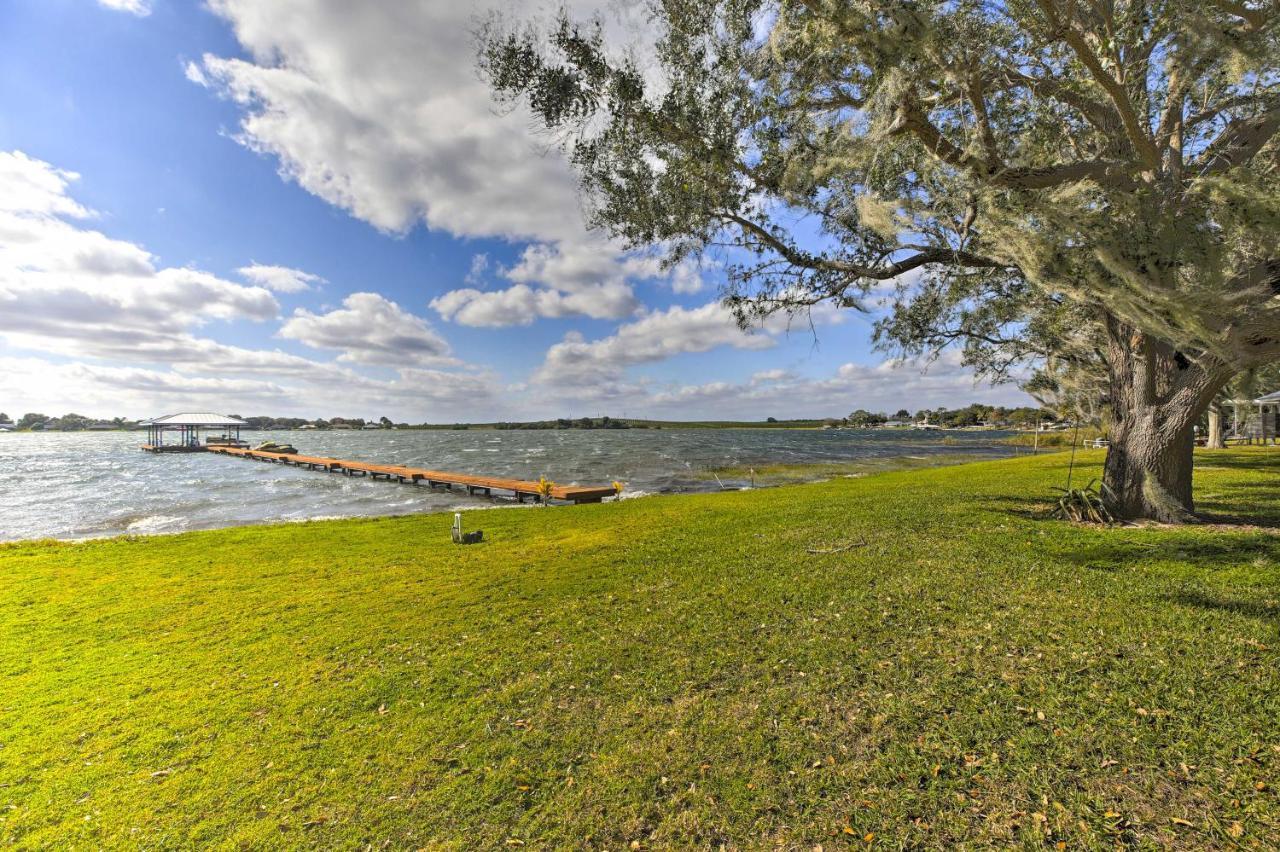Waterfront Lake Placid Home With Dock And Fire Pit المظهر الخارجي الصورة