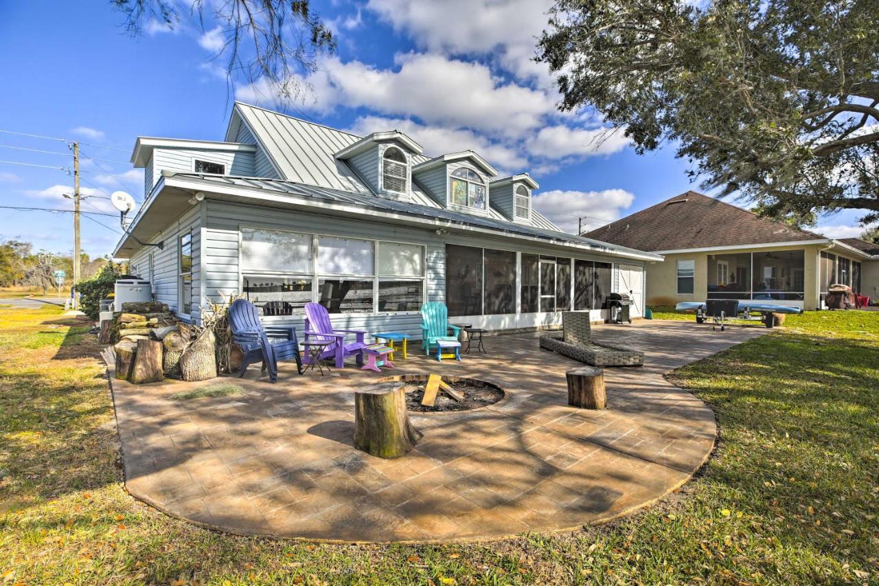 Waterfront Lake Placid Home With Dock And Fire Pit المظهر الخارجي الصورة