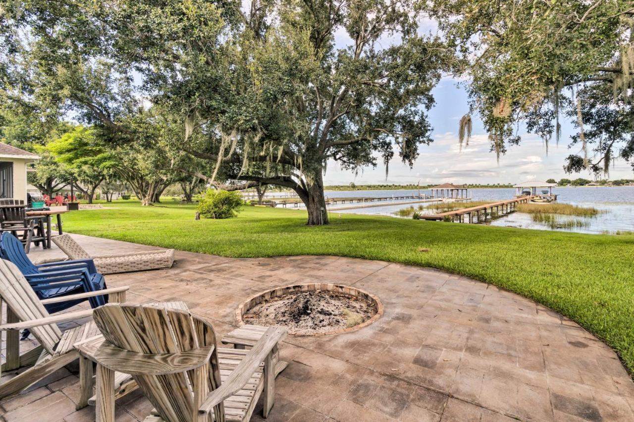 Waterfront Lake Placid Home With Dock And Fire Pit المظهر الخارجي الصورة